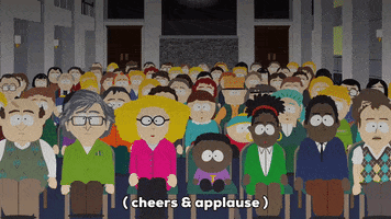 eric cartman applause GIF by South Park 