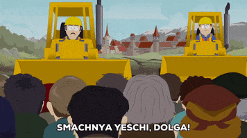 construction protest GIF by South Park 