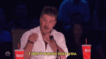 i dont wanna lose you simon cowell GIF by America's Got Talent