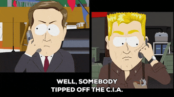 mad phonecall GIF by South Park 