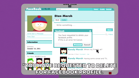 Delete Stan Marsh GIF by South Park - Find & Share on GIPHY