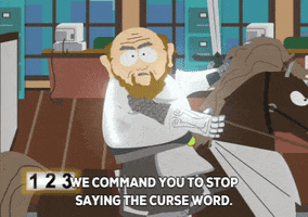 horse knight GIF by South Park 