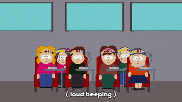 classroom beeping GIF by South Park 