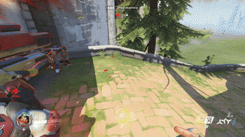 totalmatcha overwatch genji elflight elf light GIF