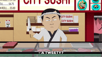 Talking City Sushi GIF by South Park