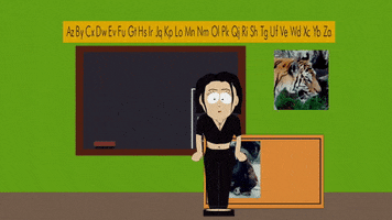 classroom substitute teacher GIF by South Park 
