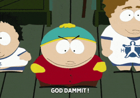 Angry Eric Cartman GIF by South Park 