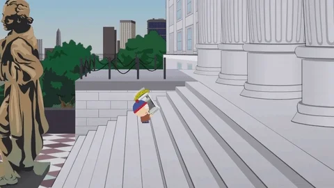 stan marsh steps GIF by South Park