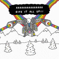 give up GIF by Ramin Nazer