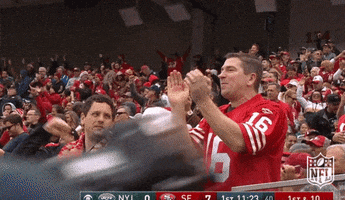 High Five San Francisco 49Ers GIF by NFL