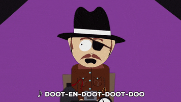 shocked cowboy GIF by South Park 