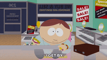 eric cartman shopping GIF by South Park 