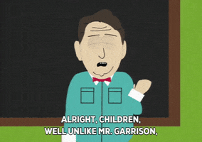 teacher debate GIF by South Park 