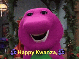 Barney Happy Kwanza GIF