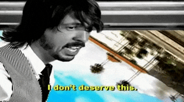 I Dont Deserve This Dave Grohl GIF by Foo Fighters