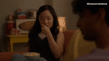 in love flirting GIF by Kim's Convenience
