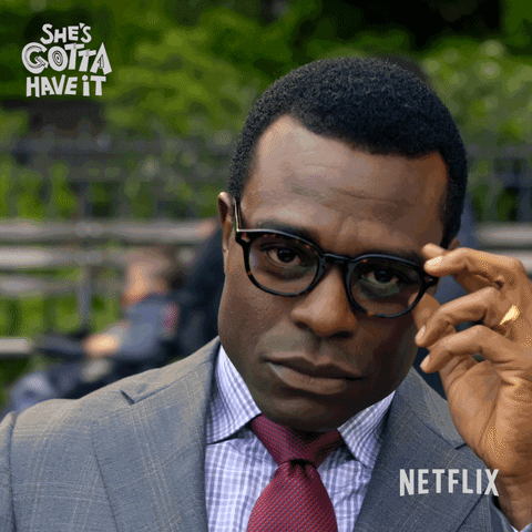 excuse me glasses GIF by NETFLIX