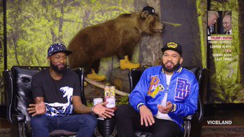 relax what GIF by Desus & Mero