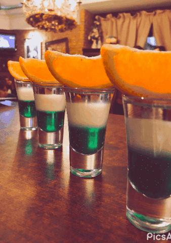 #Green #Mexican #Shot #Alcohol #Drinks GIF