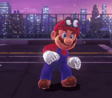 Mario Odyssey Dancing GIF