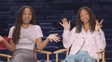 excited spirit fingers GIF by Chloe x Halle