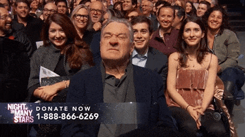 confused robert de niro GIF by Night of Too Many Stars HBO