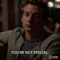 youre not special season 8 GIF by Shameless