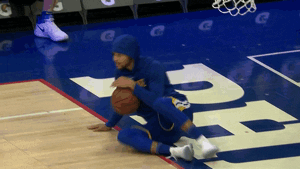 fooling around stephen curry GIF by NBA