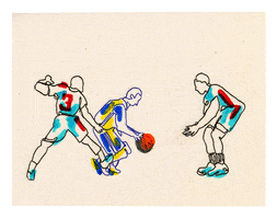 illustration basketball GIF by Anna Vignet