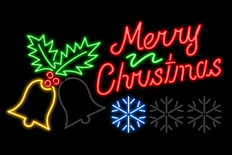 Merry Christmas GIF by GIPHY Studios Originals - Find & Share on GIPHY