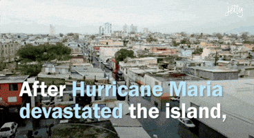 hurricane maria podcast GIF by Closer Than They Appear