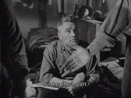 no going back john huston GIF by Warner Archive