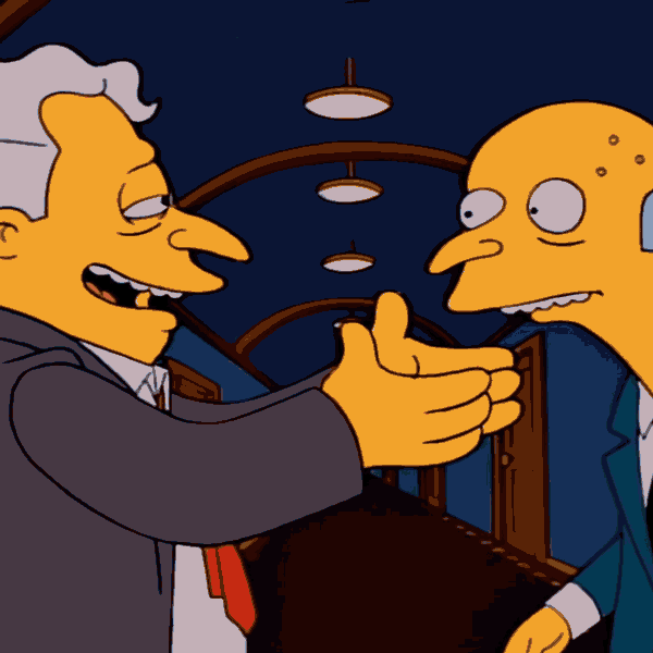 The Simpsons Kisses GIF by Rodney Dangerfield - Find & Share on GIPHY