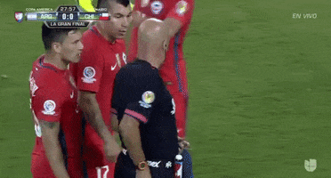 red card chile GIF by Univision Deportes
