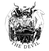 the devil tarot GIF by Stephanie Davidson