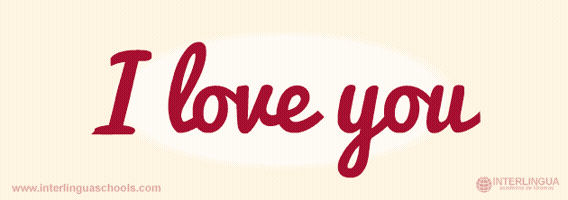 Oscuelar love amor sanvalentin idiomas GIF