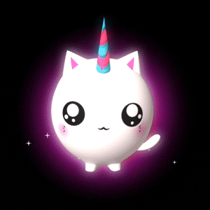 cat unicorn GIF by Meet Aiko