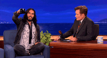 russell brand conan obrien GIF by Team Coco