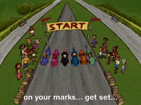 on your mark get set go clipart