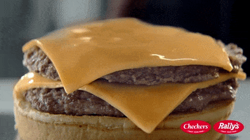burger cheeseburger GIF by Checkers & Rally's