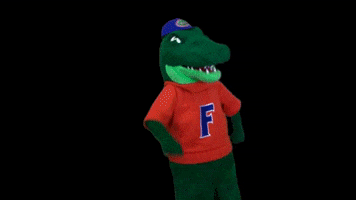 Albert Gator Goodbye GIF by Florida Gators