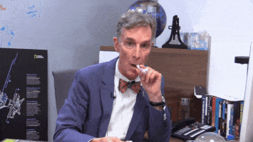 Unimpressed Bill Nye GIF