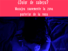 besuqueable masaje dolor de cabeza GIF