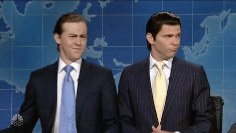 Mikey Day Trump Sons GIF by Saturday Night Live