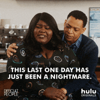 difficult people nightmare GIF by HULU