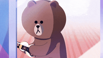 Brown Bear Line GIF by Beats by Dre