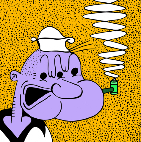 Pop Art Weed GIF by Dave Bell