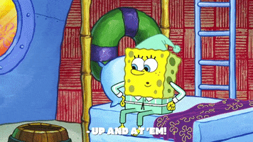 Episode 2 Morning GIF by SpongeBob SquarePants