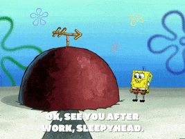Season 6 Sleepy Head GIF by SpongeBob SquarePants