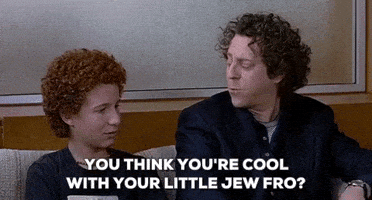 40 year old virgin hair GIF